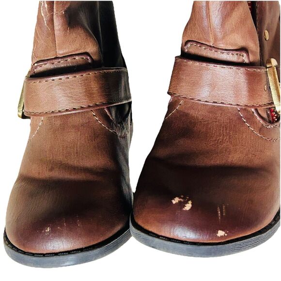 Healthtex Brown Riding Boots Size 9 - Picture 3 of 9